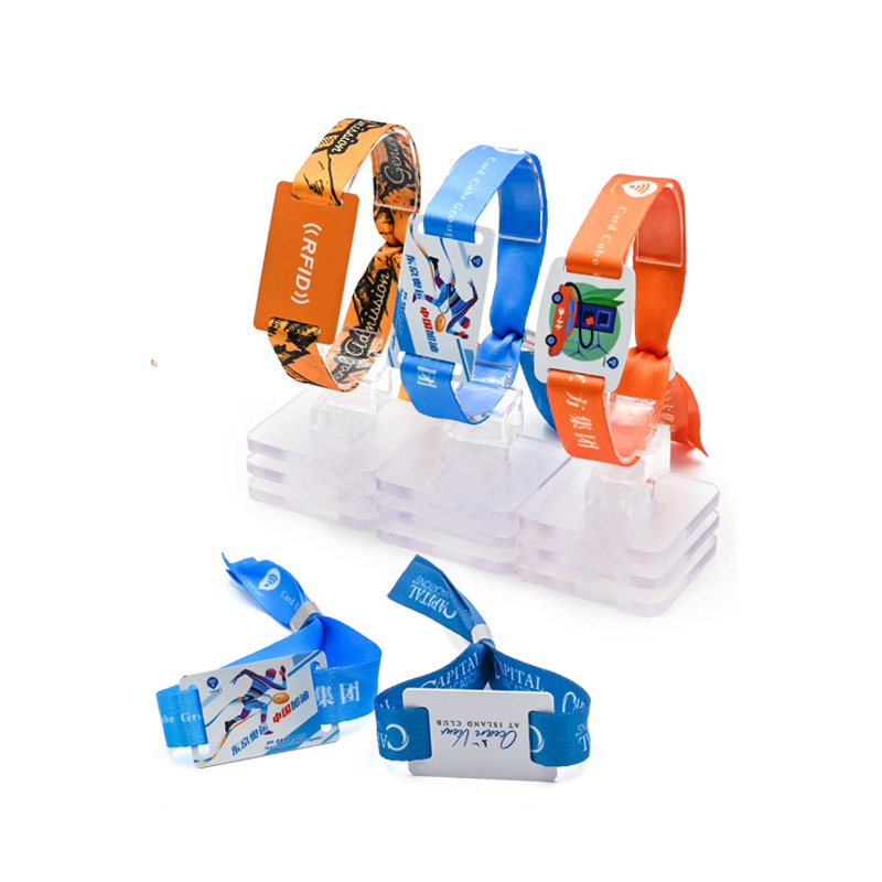 入场活动专用腕带NFC织唛腕带RFID织唛腕带NFC小卡